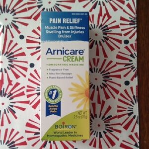 Newin Box!Arnicare Cream - Pain Relief, Fragrance-Free